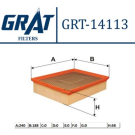 GRAT HAVA FİLTRESİ GRT-14113